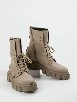 Kennel & Schmenger – Schnürboots aus Nubukleder Steingrau-Kennel u0026 Schmenger