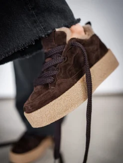 Kennel & Schmenger – Sneaker aus Veloursleder dunkel-Kennel u0026 Schmenger Online