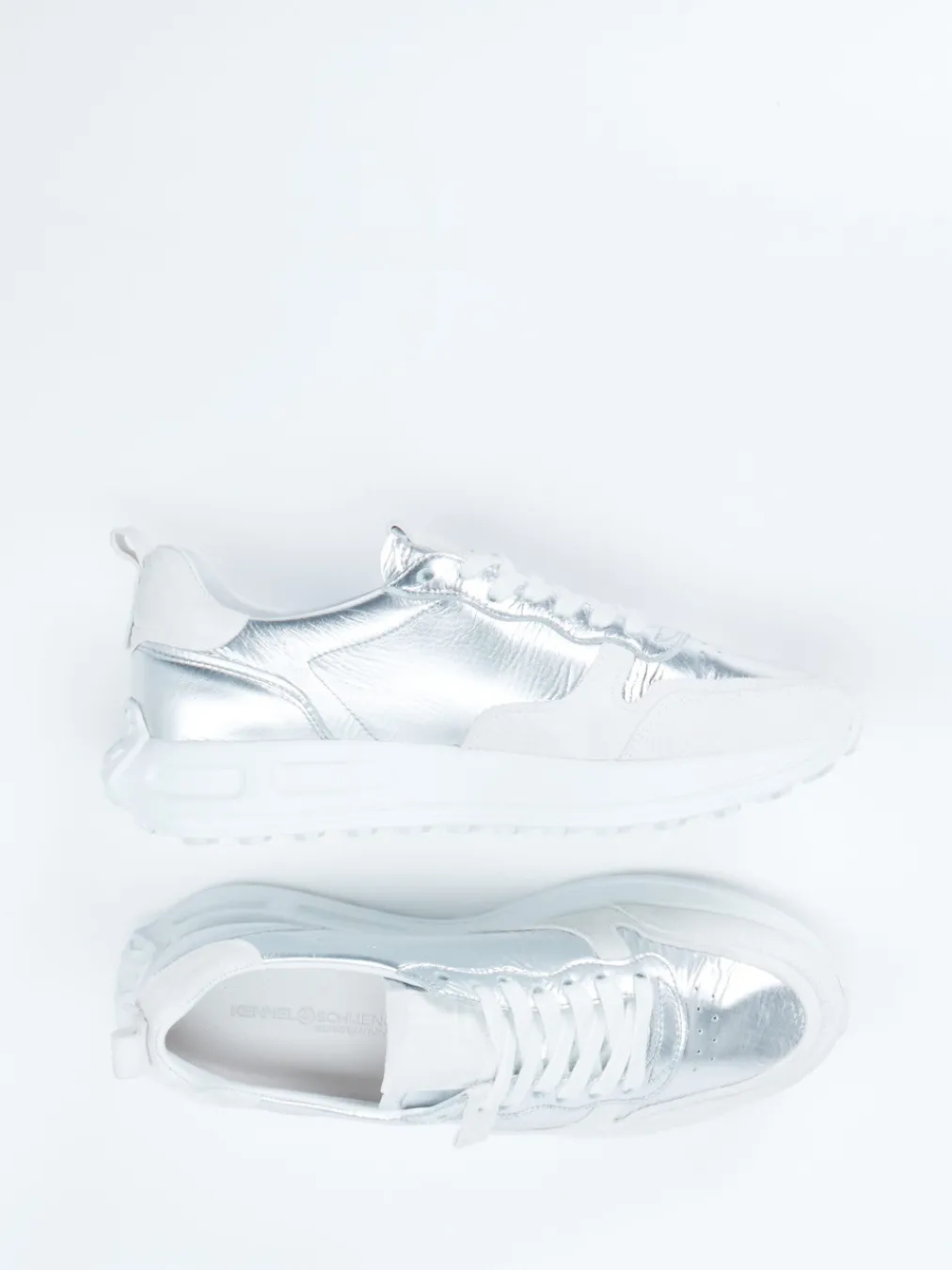 Kennel & Schmenger – Sneaker aus Metallicleder-Kennel u0026 Schmenger Hot