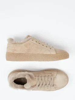 Kennel & Schmenger – Sneaker aus Veloursleder sandbeige-Kennel u0026 Schmenger