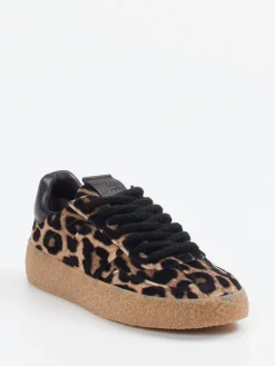Kennel & Schmenger – Sneaker aus Veloursleder mit Leoprint-Kennel u0026 Schmenger Online