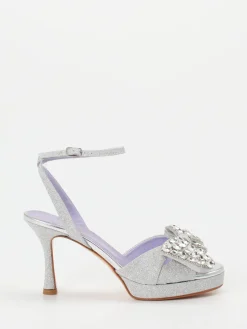 – Abendsandale aus Metallicleder-Konstantin Starke