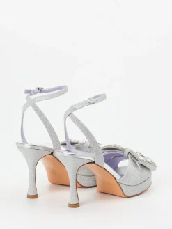 – Abendsandale aus Metallicleder-Konstantin Starke