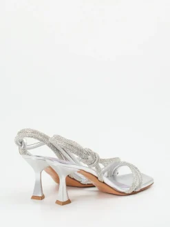 – Abendsandale aus Metallicleder-Konstantin Starke Discount