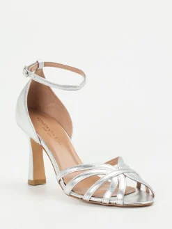 – Abendsandale aus Metallicleder-Konstantin Starke Sale