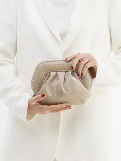 – Abendtasche aus Leder farben-Konstantin Starke Outlet