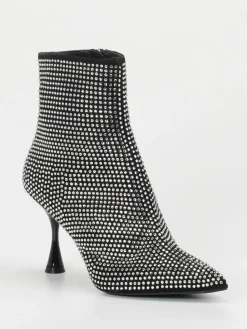 – Ankle Boots aus Metallic mit Strass-Konstantin Starke Outlet