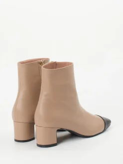 – Ankle Boots aus Lammleder braun-Konstantin Starke Discount