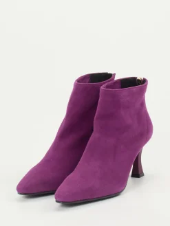 – Ankle Boots aus Veloursleder Violett-Konstantin Starke Sale