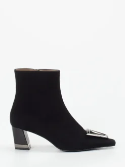 – Ankle Boots aus Veloursleder-Konstantin Starke Outlet