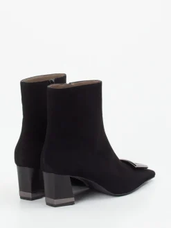 – Ankle Boots aus Veloursleder-Konstantin Starke Outlet