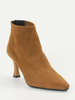 – Ankle Boots aus Veloursleder Cognac-Konstantin Starke Hot
