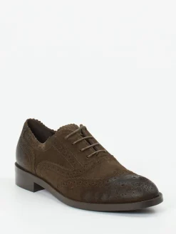 – Brogues aus Veloursleder mokka-Konstantin Starke Discount