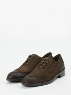 – Brogues aus Veloursleder mokka-Konstantin Starke Discount