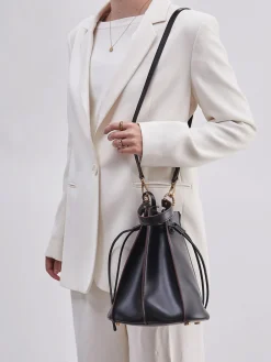 – Bucket Bag aus Kalbleder-Konstantin Starke Online