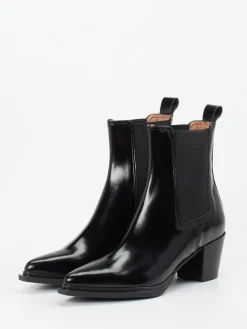 – Chelsea Boots aus Hochglanzleder-Konstantin Starke Clearance