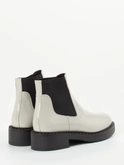 – Chelsea Boots aus Lackleder creme-Konstantin Starke Outlet