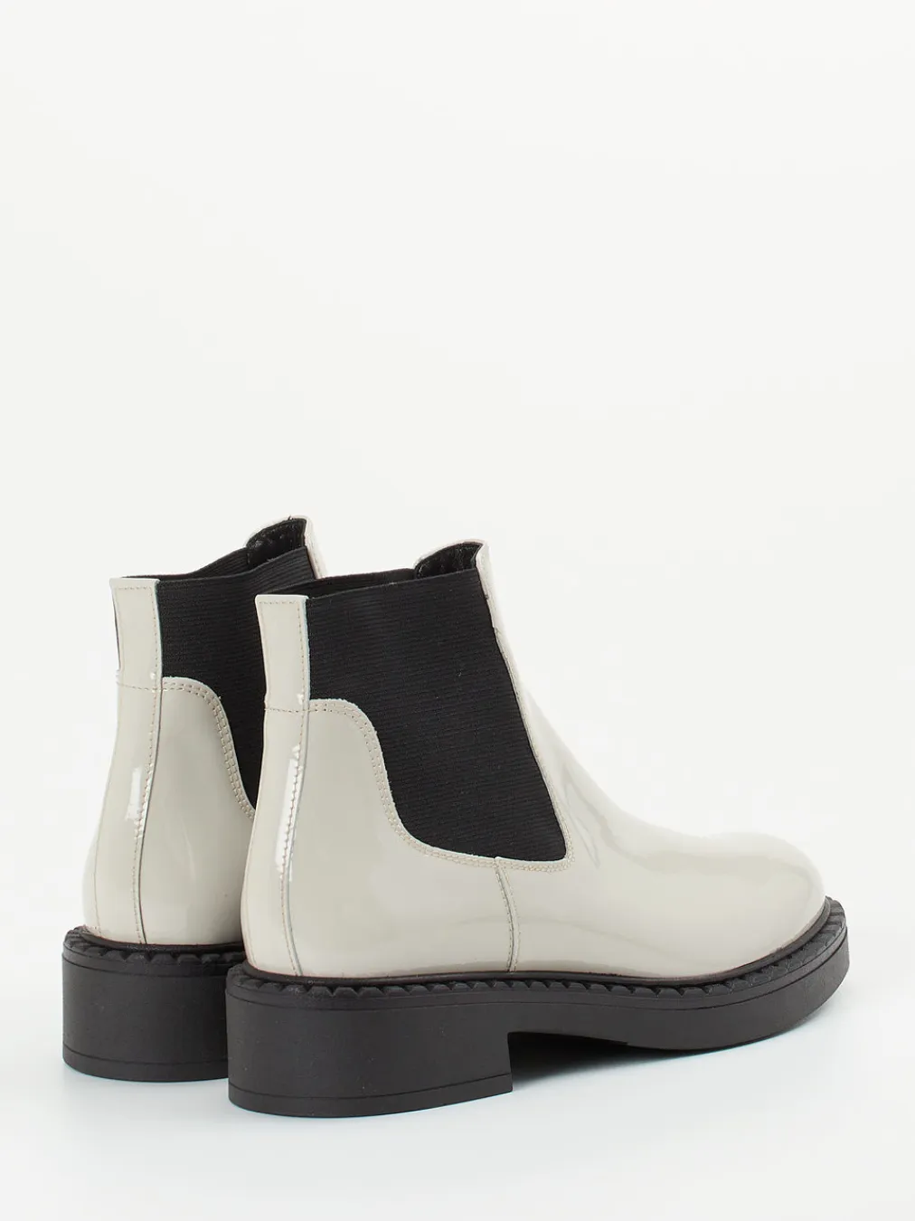 – Chelsea Boots aus Lackleder creme-Konstantin Starke Outlet