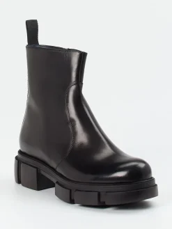 – Chunky-Stiefelette aus Kalbleder-Konstantin Starke Clearance