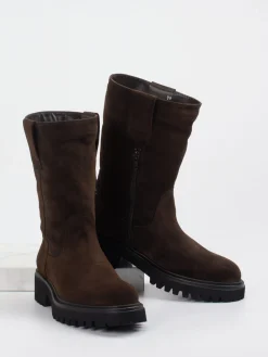 – Chunky Stiefel aus Veloursleder-Konstantin Starke Discount