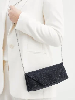 – Clutch aus Textil Dunkel-Konstantin Starke Clearance