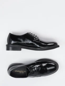 – Derby-Schnürschuh aus Hochglanzleder-Konstantin Starke