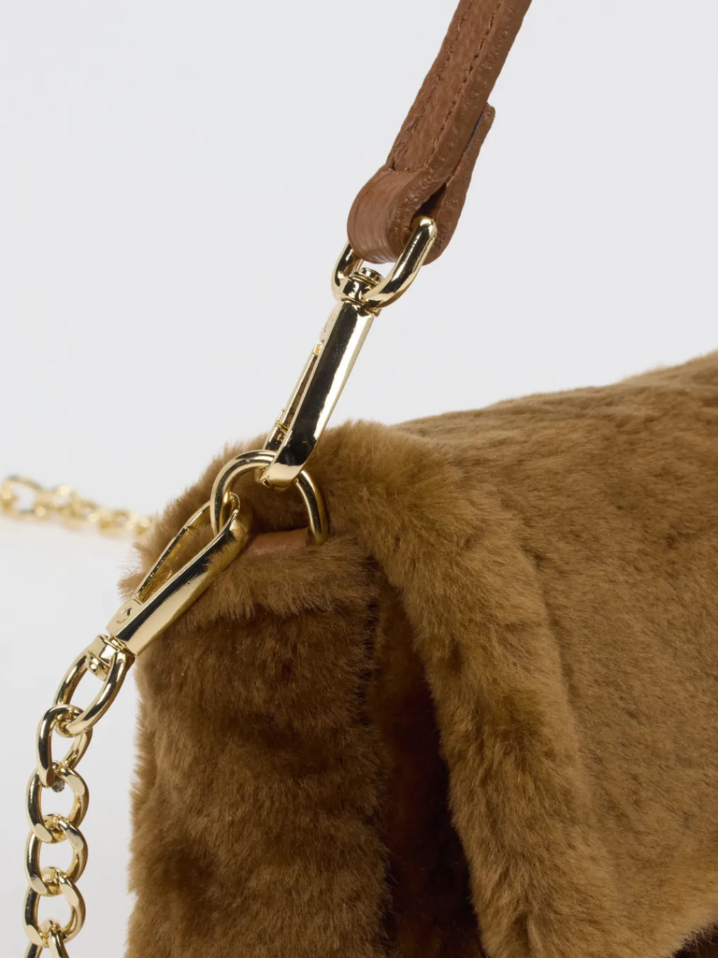 – Handtasche aus Fell Karamell-Konstantin Starke Clearance