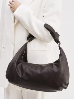 – Hobo Bag aus Lammleder Dunkel-Konstantin Starke Outlet