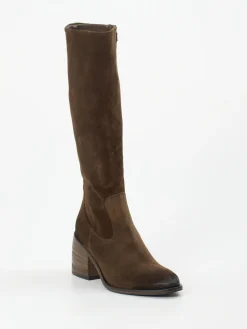 – Kniestiefel aus Veloursleder-Konstantin Starke Discount