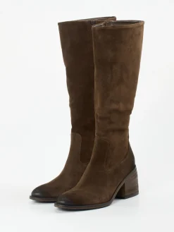 – Kniestiefel aus Veloursleder-Konstantin Starke Discount