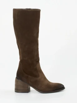 – Kniestiefel aus Veloursleder-Konstantin Starke Discount