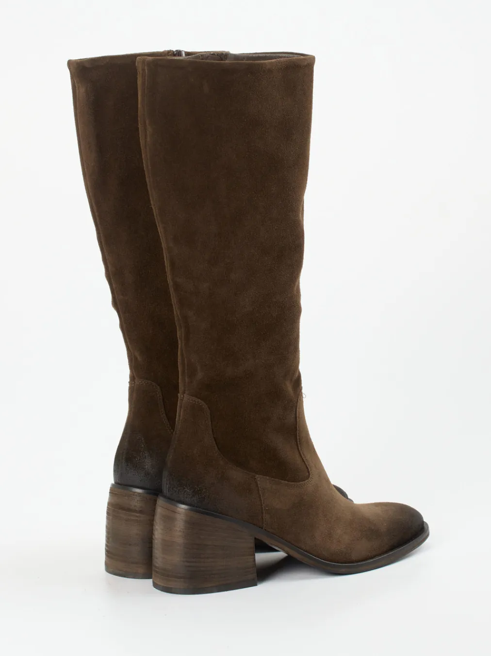 – Kniestiefel aus Veloursleder-Konstantin Starke Discount