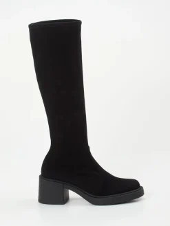 – Kniestiefel aus Veloursleder-Konstantin Starke Online