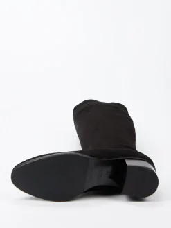 – Kniestiefel aus Veloursleder-Konstantin Starke Clearance