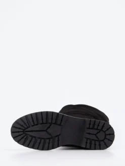 – Langschaftstiefel aus Veloursleder-Konstantin Starke New