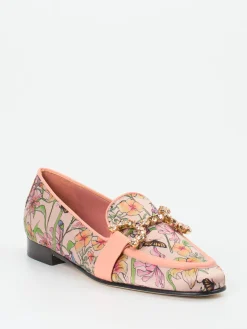 – Loafer aus glänzendem Textil Rosé-Konstantin Starke New