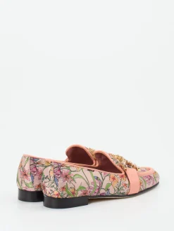 – Loafer aus glänzendem Textil Rosé-Konstantin Starke New