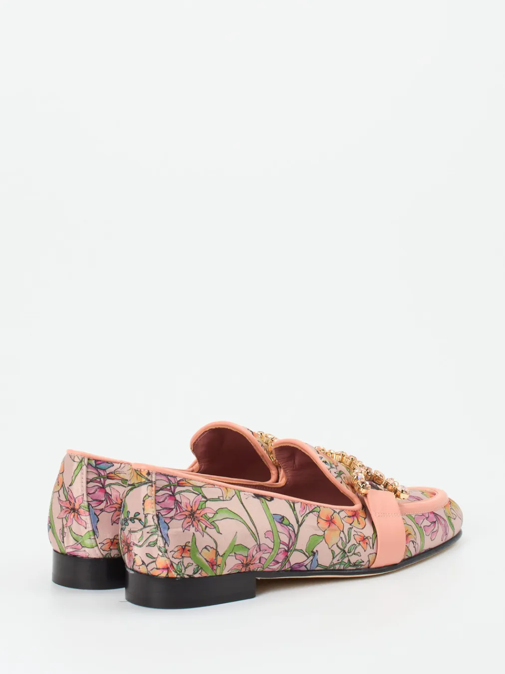 – Loafer aus glänzendem Textil Rosé-Konstantin Starke New