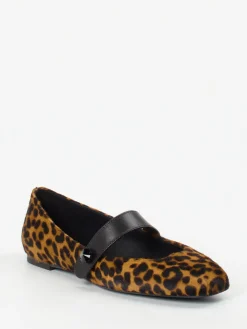 – Mary Janes aus Kalbleder mit Leoprint-Konstantin Starke Discount