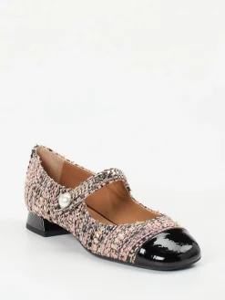 – Mary Janes aus Bouclé mit Lackdetail-Konstantin Starke Sale