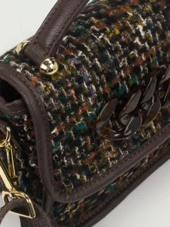 – Mini-Bag aus Textil Dunkel-Konstantin Starke Outlet