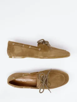 – Mokassin aus Veloursleder Sand-Konstantin Starke Outlet