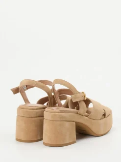 – Plateausandale aus Veloursleder-Konstantin Starke