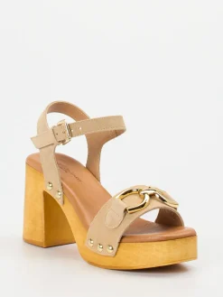 – Plateau-Sandalen aus Veloursleder-Konstantin Starke Outlet