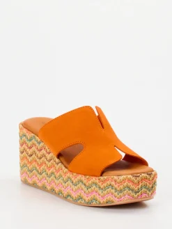 – Plateau-Pantolette aus Veloursleder-Konstantin Starke