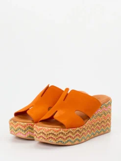 – Plateau-Pantolette aus Veloursleder-Konstantin Starke