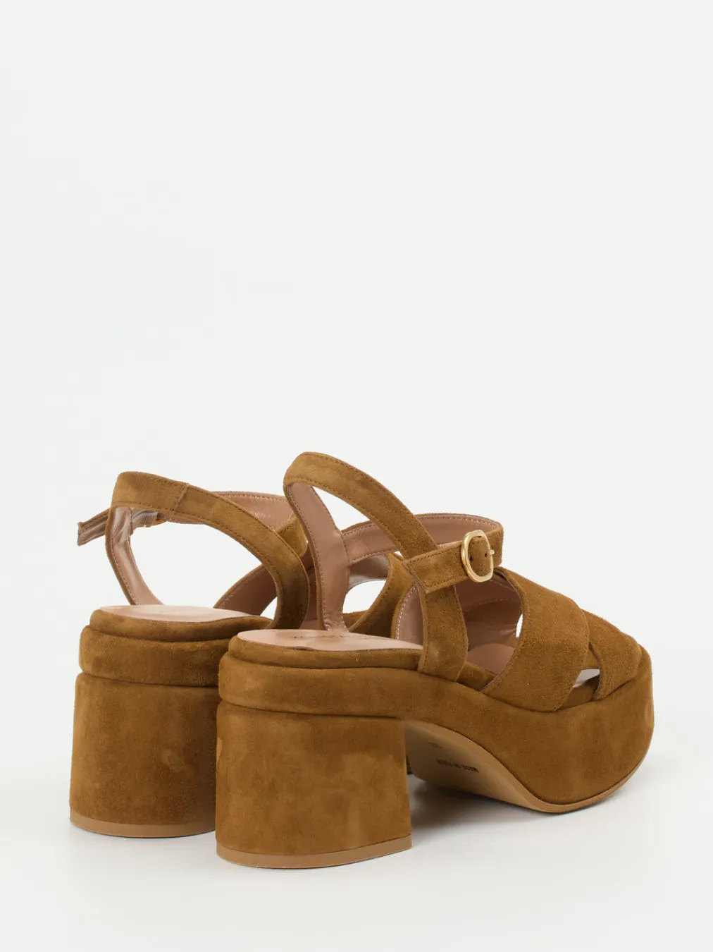 – Plateau-Sandaletten aus Veloursleder-Konstantin Starke Clearance