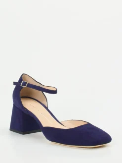 – Pumps aus Veloursleder tiefviolett-Konstantin Starke Best