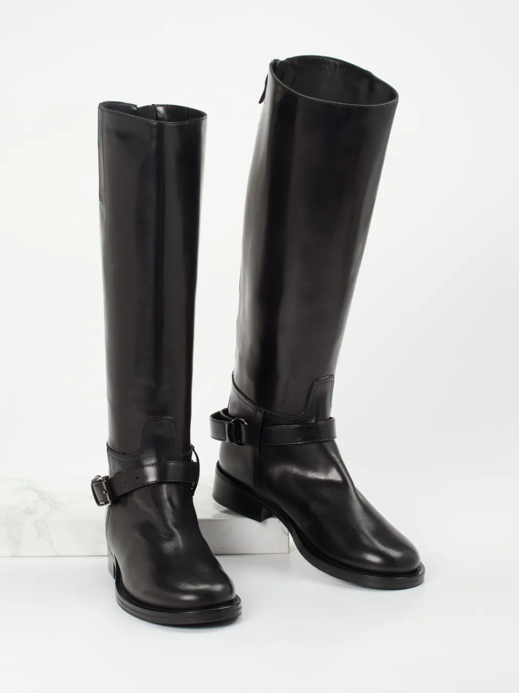 – Reitstiefel aus Kalbleder-Konstantin Starke Online