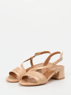 – Sandalette aus Lackleder Nude-Rosé-Konstantin Starke Discount